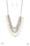 Paparazzi One-Way WALL STREET - White - Veronica's Jewelry Paradise, LLC