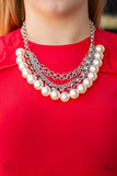 Paparazzi One-Way WALL STREET - White - Veronica's Jewelry Paradise, LLC