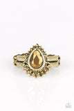 Paparazzi Till QUEENDOM Come - Brass - Veronica's Jewelry Paradise, LLC