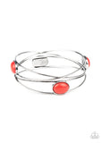 Paparazzi Desert Lagoon - Red - Veronica's Jewelry Paradise, LLC
