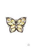 Paparazzi Fluttering Fashionista - Yellow - Veronica's Jewelry Paradise, LLC