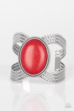 Paparazzi Coyote Couture - Red - Veronica's Jewelry Paradise, LLC
