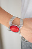 Paparazzi Coyote Couture - Red - Veronica's Jewelry Paradise, LLC