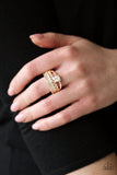Paparazzi The Overachiever - Gold - Veronica's Jewelry Paradise, LLC