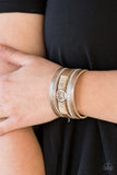PAPARAZZI IT TAKES HEART - BROWN - Veronica's Jewelry Paradise, LLC