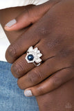 Paparazzi Crown Coronation - Blue - Veronica's Jewelry Paradise, LLC