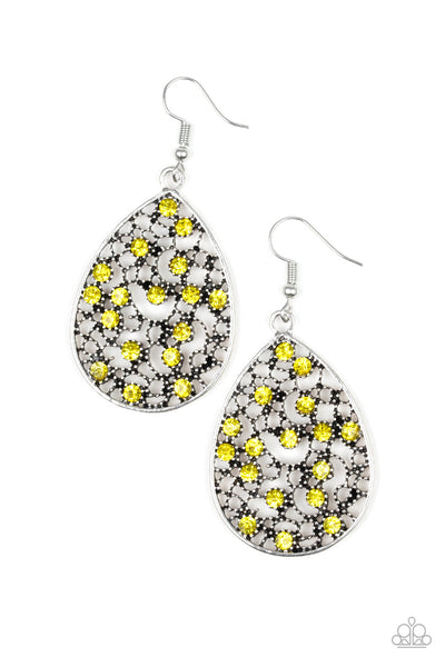 Paparazzi Dazzling Dew - Yellow - Veronica's Jewelry Paradise, LLC