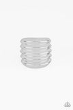 Paparazzi Hit 'Em Where it Hurts - Silver - Veronica's Jewelry Paradise, LLC