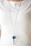Paparazzi Haute Heartbreaker- Blue - Veronica's Jewelry Paradise, LLC
