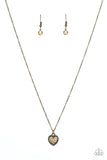 Paparazzi Fierce Flirt - Brass - Veronica's Jewelry Paradise, LLC