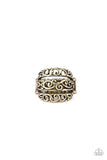 Paparazzi FRILLED To Be Here - Brass - Veronica's Jewelry Paradise, LLC