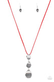 Paparazzi Embrace The Journey - Red - Veronica's Jewelry Paradise, LLC