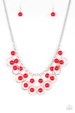 Paparazzi Really Rococo - Red - Veronica's Jewelry Paradise, LLC