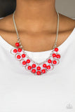 Paparazzi Really Rococo - Red - Veronica's Jewelry Paradise, LLC