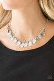 Paparazzi Vintage Gardens - Silver - Veronica's Jewelry Paradise, LLC