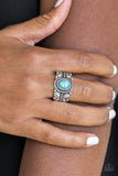 Paparazzi Butterfly Belle - Blue - Veronica's Jewelry Paradise, LLC