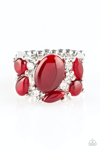 Paparazzi Modern Moonwalk- Red Moonstone - Veronica's Jewelry Paradise, LLC