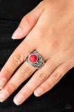 Paparazzi Stand Your Ground - Red - Veronica's Jewelry Paradise, LLC