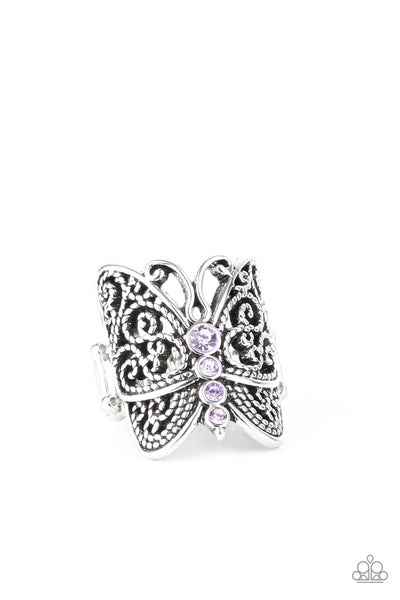 Paparazzi Butterfly Bling - Purple - Veronica's Jewelry Paradise, LLC