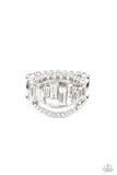 Paparazzi Treasure Chest Charm - White - Veronica's Jewelry Paradise, LLC