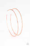 Paparazzi Hooked On Hoops - Copper - Veronica's Jewelry Paradise, LLC