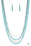 Paparazzi Industrial Vibrance - Blue - Veronica's Jewelry Paradise, LLC