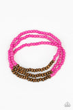 Paparazzi Woodland Wanderer- Pink - Veronica's Jewelry Paradise, LLC