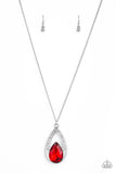 Paparazzi Notorious Noble - Red - Veronica's Jewelry Paradise, LLC