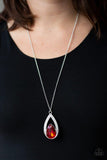 Paparazzi Notorious Noble - Red - Veronica's Jewelry Paradise, LLC