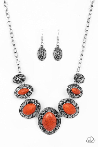 Paparazzi Sierra Serenity - Orange - Veronica's Jewelry Paradise, LLC