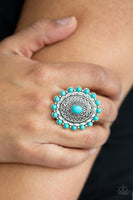 Paparazzi Mesa Mandala- Blue - Veronica's Jewelry Paradise, LLC