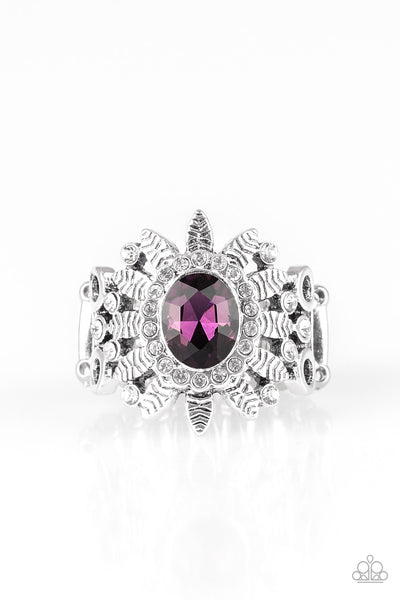 Paparazzi Burn Bright - Purple - Veronica's Jewelry Paradise, LLC