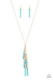 Paparazzi PRIMITIVE and Proper - Blue - Veronica's Jewelry Paradise, LLC