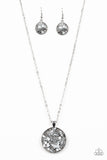 Paparazzi Glam Crush Monday - Silver - Veronica's Jewelry Paradise, LLC
