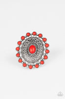 Paparazzi Mesa Mandala - Red - Veronica's Jewelry Paradise, LLC