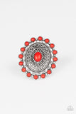 Paparazzi Mesa Mandala - Red - Veronica's Jewelry Paradise, LLC