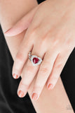 Paparazzi Love Is In The Air - Red - Veronica's Jewelry Paradise, LLC