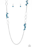 Paparazzi Flirty Foxtrot - Blue - Veronica's Jewelry Paradise, LLC