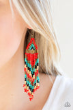 Paparazzi Colors Of The Wind- Red - Veronica's Jewelry Paradise, LLC