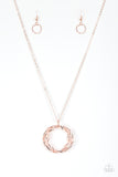 Paparazzi Millennial Minimalist - Rose Gold - Veronica's Jewelry Paradise, LLC