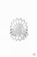 Paparazzi Wildly Wildflower - Silver - Veronica's Jewelry Paradise, LLC