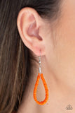 PAPARAZZI TOTALLY TONGA - ORANGE - Veronica's Jewelry Paradise, LLC
