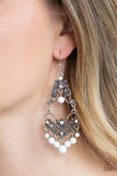 Paparazzi Accessories-Colorfully Cabaret - White - Veronica's Jewelry Paradise, LLC