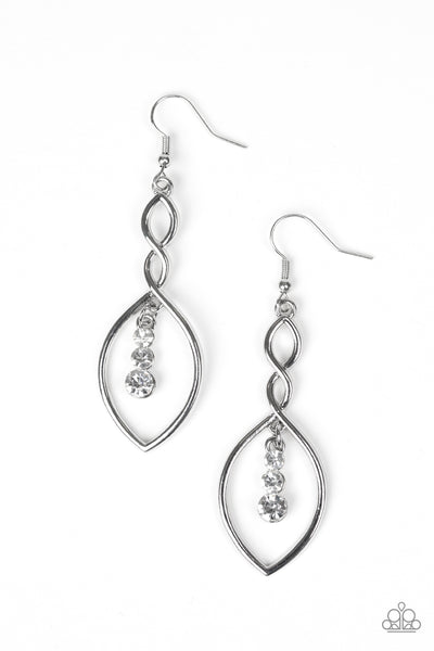 Paparazzi Timeless Twist- White - Veronica's Jewelry Paradise, LLC