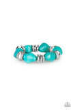 Paparazzi Stone Age Stunner - Blue - Veronica's Jewelry Paradise, LLC