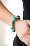 Paparazzi Stone Age Stunner - Blue - Veronica's Jewelry Paradise, LLC