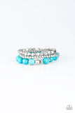 Paparazzi Rural Restoration - Blue - Veronica's Jewelry Paradise, LLC