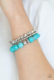 Paparazzi Rural Restoration - Blue - Veronica's Jewelry Paradise, LLC
