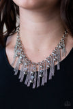 Paparazzi Ever Rebellious - Silver - Veronica's Jewelry Paradise, LLC