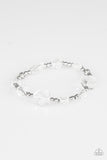 Paparazzi Starry-Eyed Elegance - White - Veronica's Jewelry Paradise, LLC